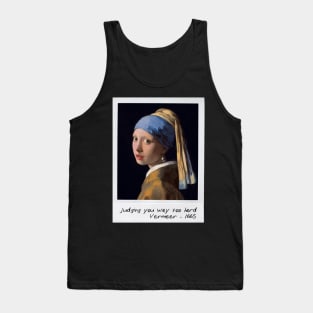 the girl with pearl earring - judgement 101 Tank Top